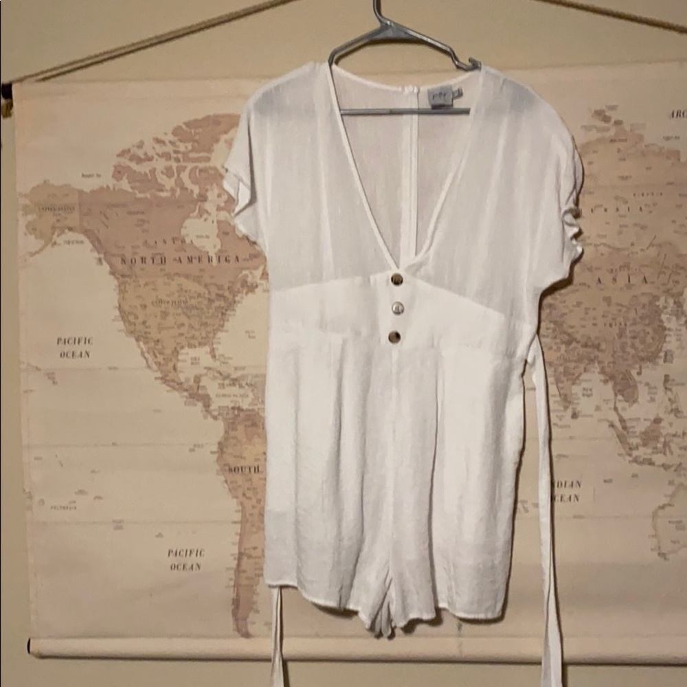 White romper